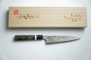 Takeshi Saji - R2 Damascus Black Finished - PETTY 150mm