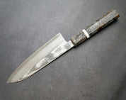 HATSUKOKORO - Ginsou Ginsan - Nikkel damaszt - SANTOKU 180mm