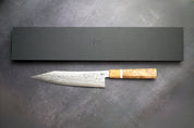 Ryusen - Fukakuryu Wa széria - ATS314 63 réteg damaszk - KIRITSUKE GYUTO 210mm