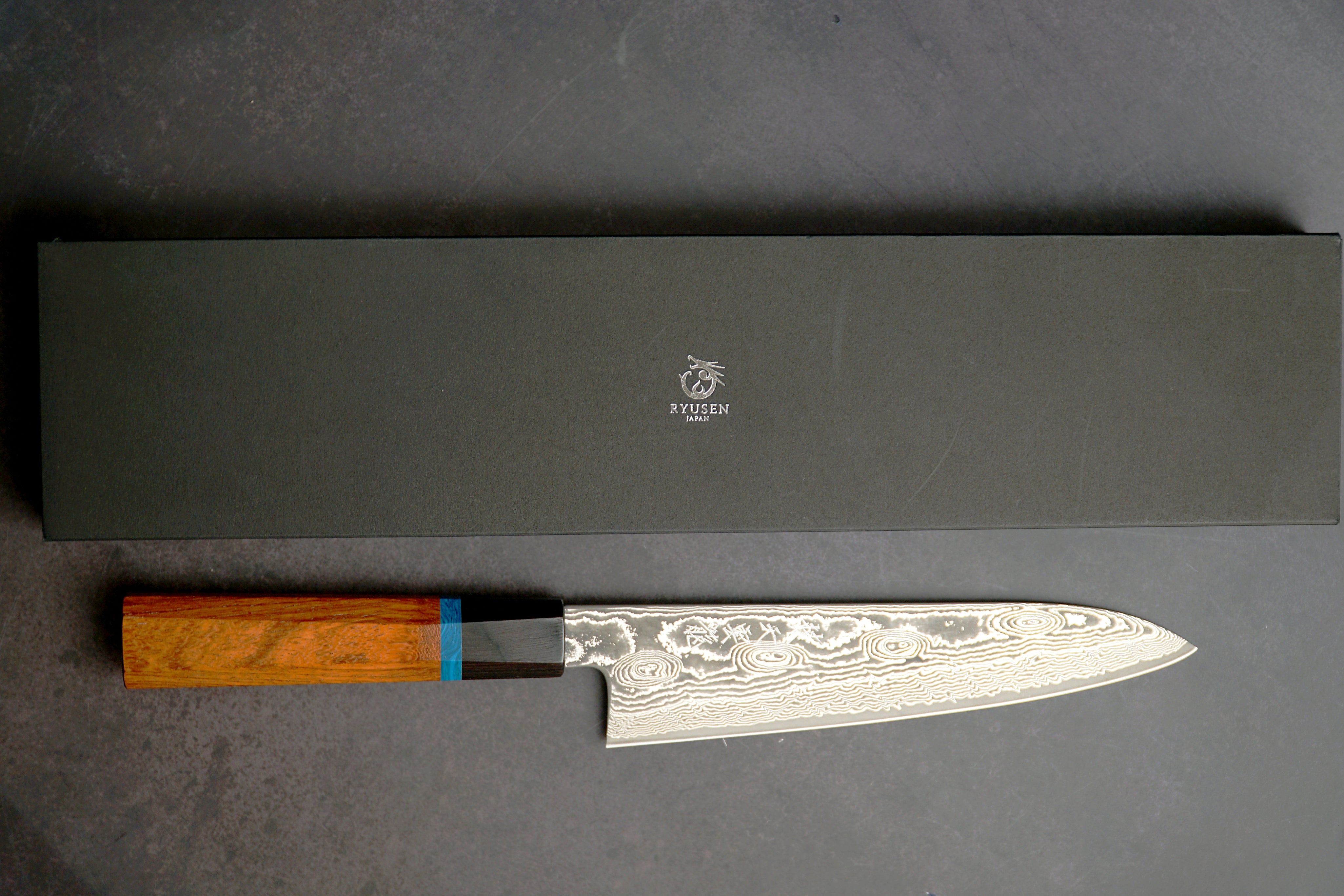 Ryusen - Bontenunryu KAI széria - VG10 63 réteg - GYUTO 180/210 mm