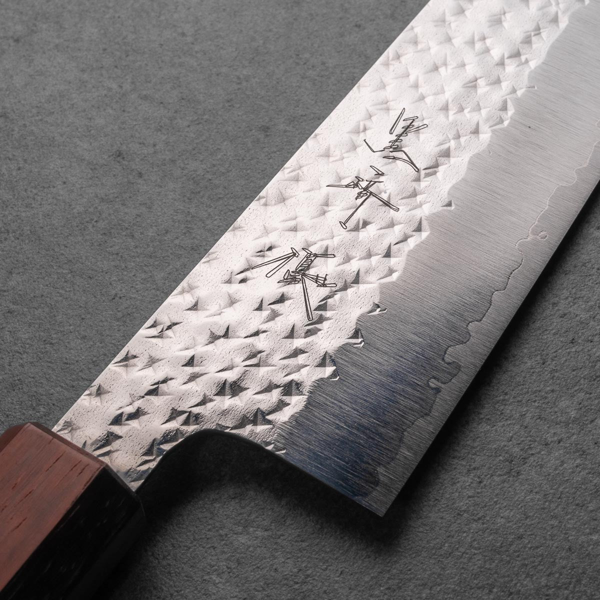 GYUTO - Senko Sorozat - Padukfa Türkiz Betéttel - R2/SG2 - 210mm