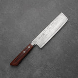 NAKIRI - Damaszk - Kalapált BARNA  markolattal - VG-10 - 165mm