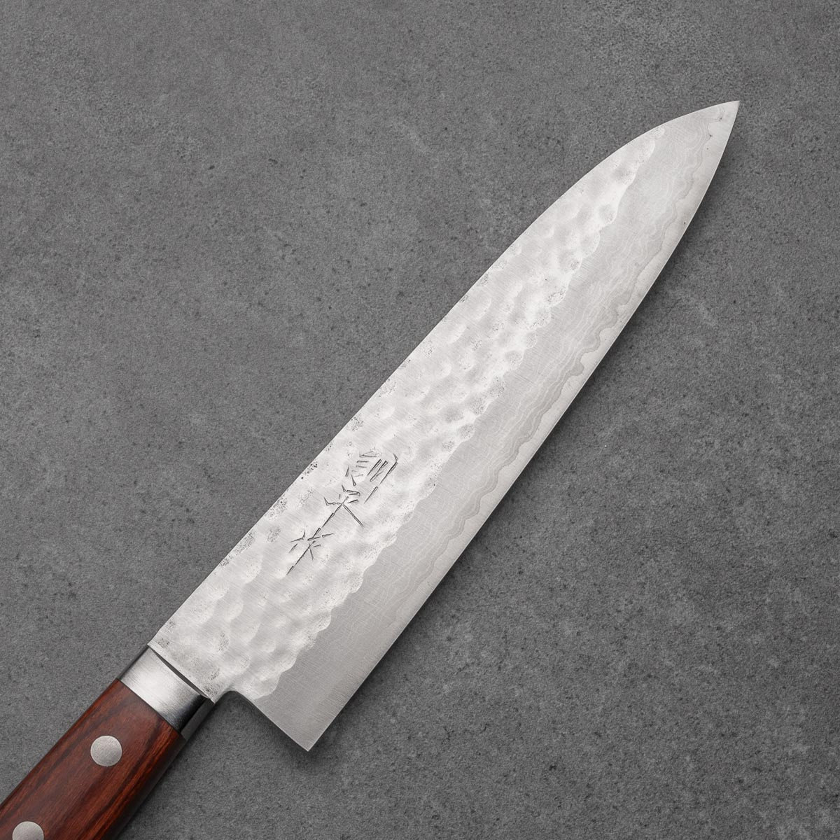 GYUTO - Damascus - Kalapált - VG-10 - 180mm