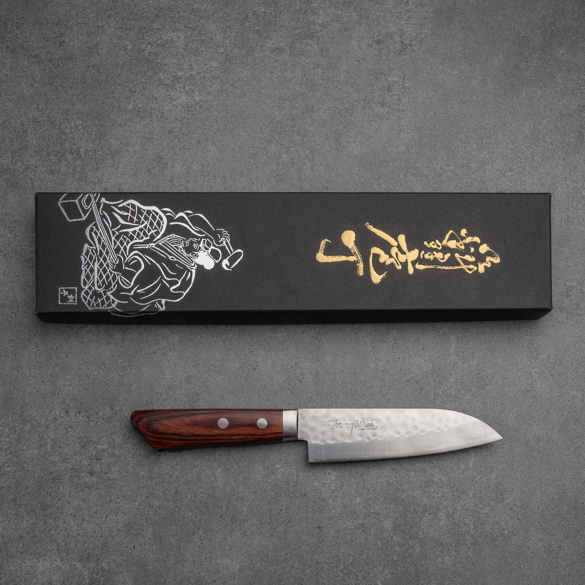 KO-SANTOKU - Damascus VG-1 - 135mm