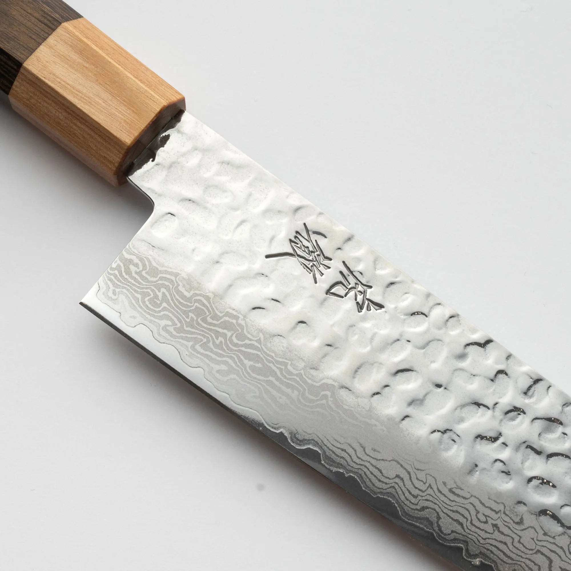 Kotetsu Santoku VG-10 Damascus 180 mm