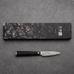 Shizu Hamono PETTY - Miyako Sorozat - Damaszk - Fa markolat - AUS8 - 80mm