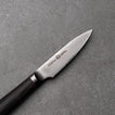 Shizu Hamono PETTY - Miyako Sorozat - Damaszk - Fa markolat - AUS8 - 80mm
