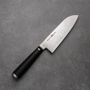 SANTOKU - Miyako Sorozat - Damaszk - Laminált fa - AUS8 - 165/180mm