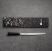 Shizu Hamono Kenyérszeletelő Kés Soft - Shikisai Miyako Sorozat - Damaszk - 230mm