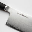 Shizu Hamono Habahiro - Miyako Sorozat - Damaszk - Laminált fa - AUS8 - 120/160 mm