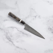 Takeshi Saji - R2 Damascus Black Finished - PETTY 150mm