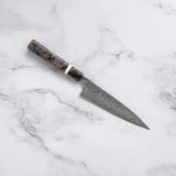 Takeshi Saji - R2 Damascus Black Finished - PETTY 150mm