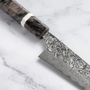 Takeshi Saji - R2 Damascus Black Finished - PETTY 150mm
