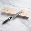 Takeshi Saji - R2 Damascus Black Finished - PETTY 150mm