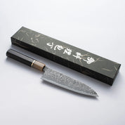 HATSUKOKORO - Rhyuhyo Kurozume Damscus - SG2 - SANTOKU - 180mm