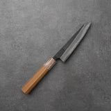 HONESUKI - Kumokage Sorozat - Damaszk - Teak fa - Aogami Blue #2 - 150mm