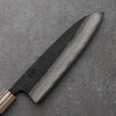 SANTOKU - Kumokage Sorozat - Damaszk - Teakfa markolattal - Aogami Blue #2 - 180mm
