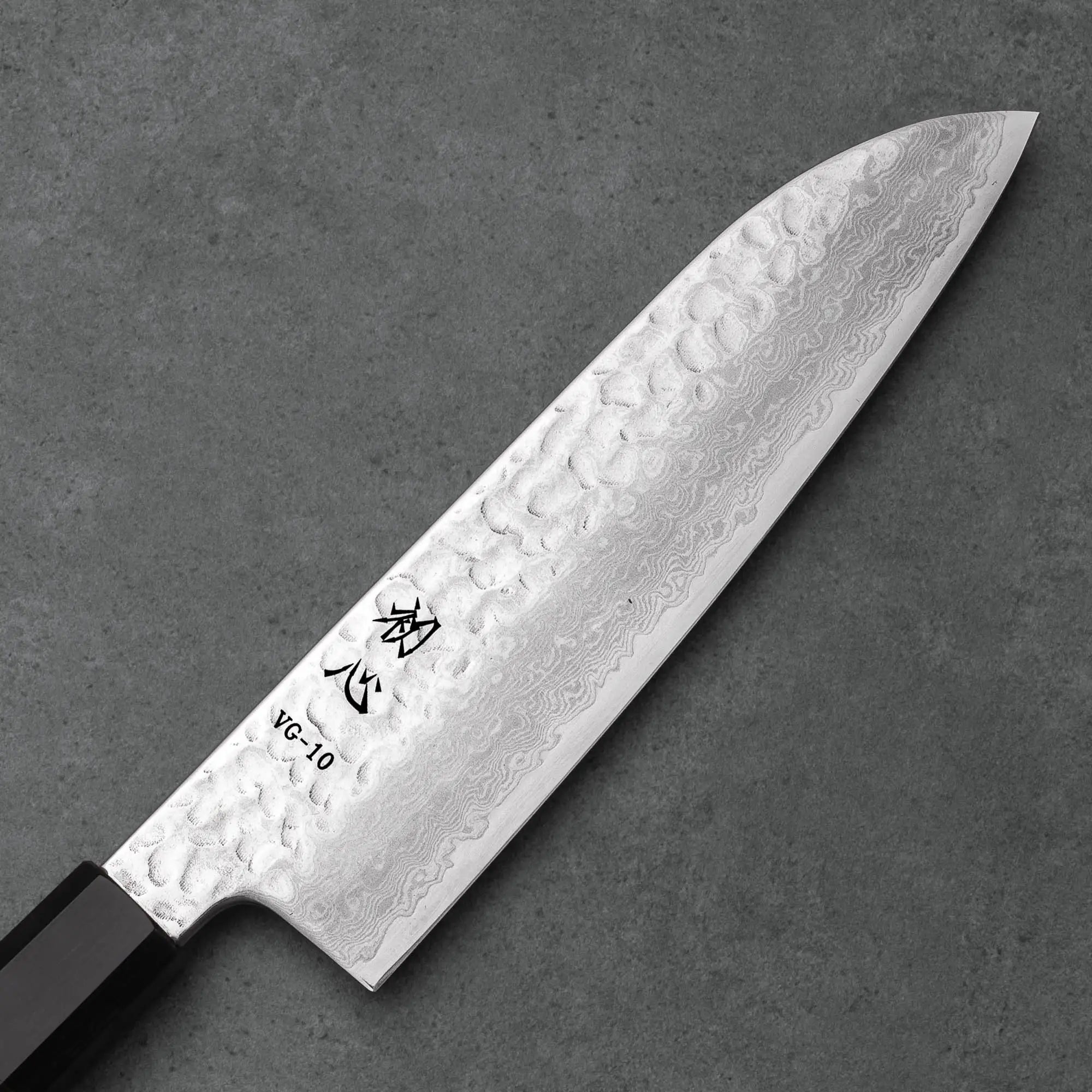 SANTOKU - VG-10 - Damaszk - Wenge - 180 mm