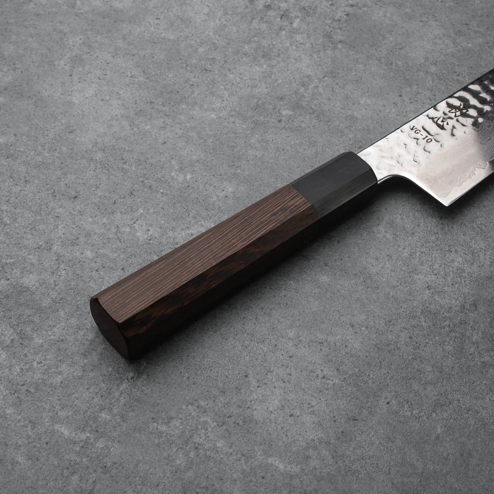 SANTOKU - VG-10 - Damaszk - Wenge - 180 mm