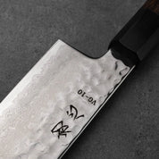 SANTOKU - VG-10 - Damaszk - Wenge - 180 mm