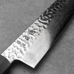 GYUTO - VG-10 - Damaszk - Ébenfa-vizibivalyszarv gallér- 210 mm