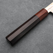 SANTOKU - Blue #2 - Hayabusa Rainbow Damascus - Wenge - 180 mm