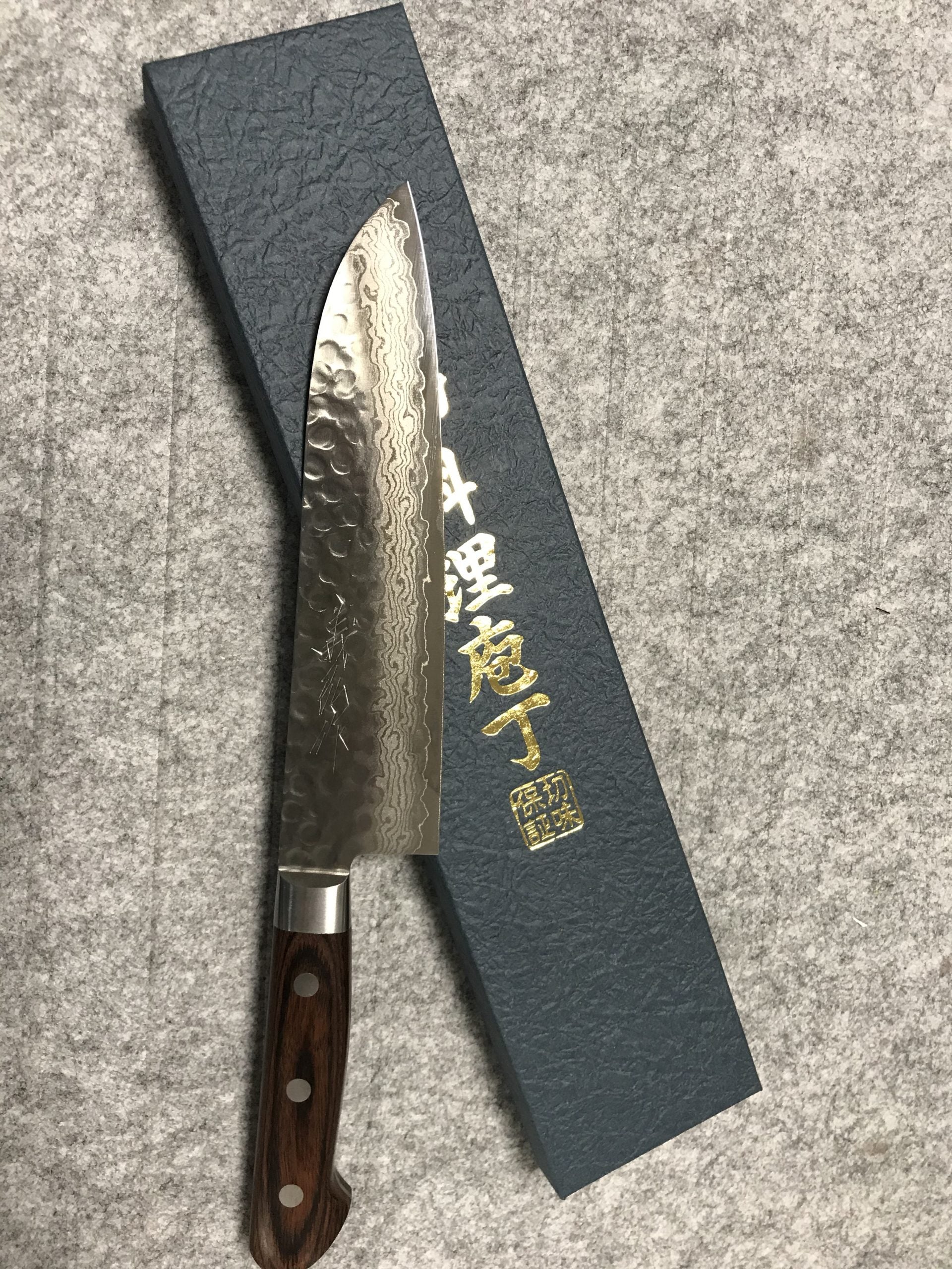 SANTOKU - HAA Széria - 16 rétegű Damaszk - 180mm