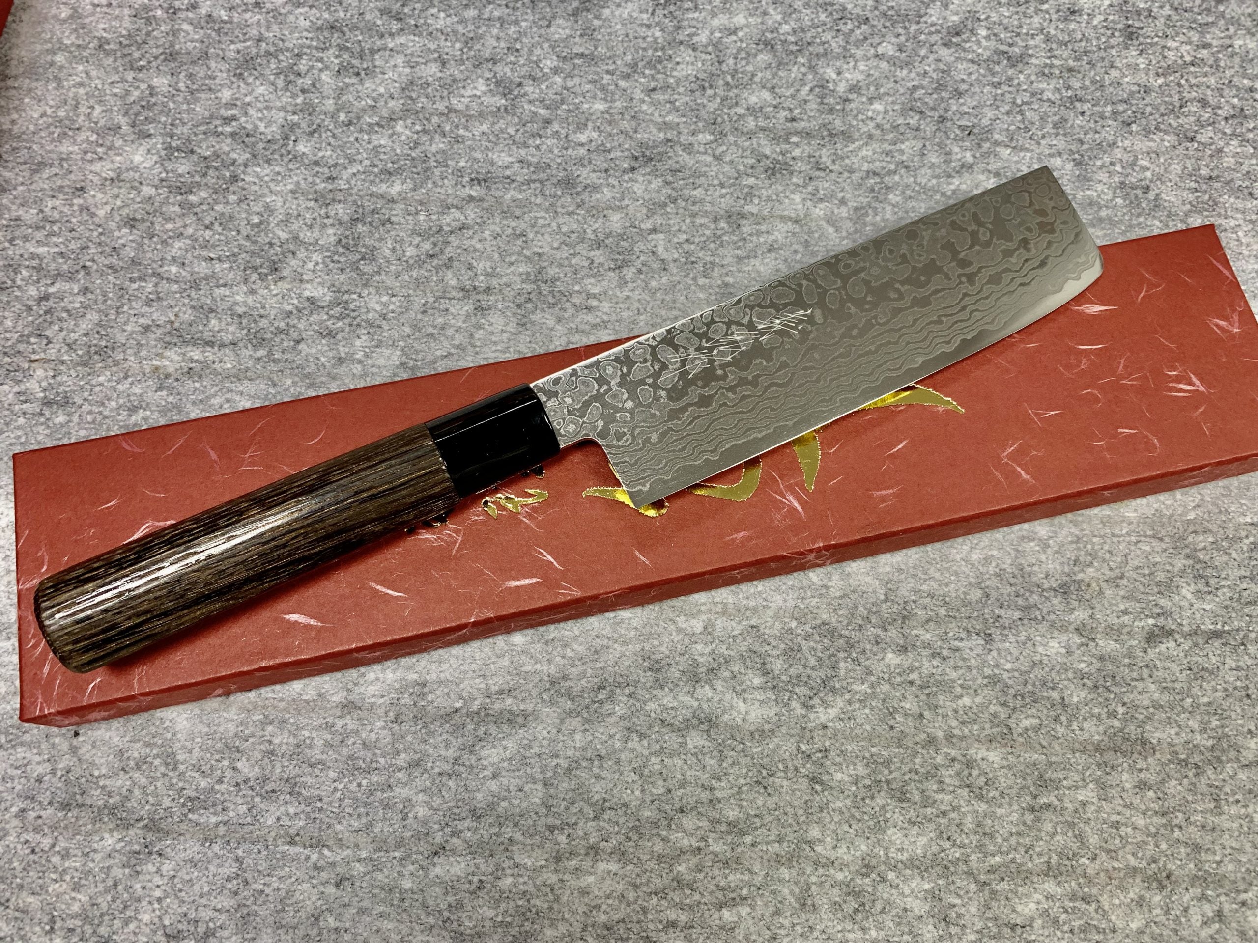 NAKIRI - Yoshihiro ZAD Sorozat - 45 rétegű Damaszk - 160mm