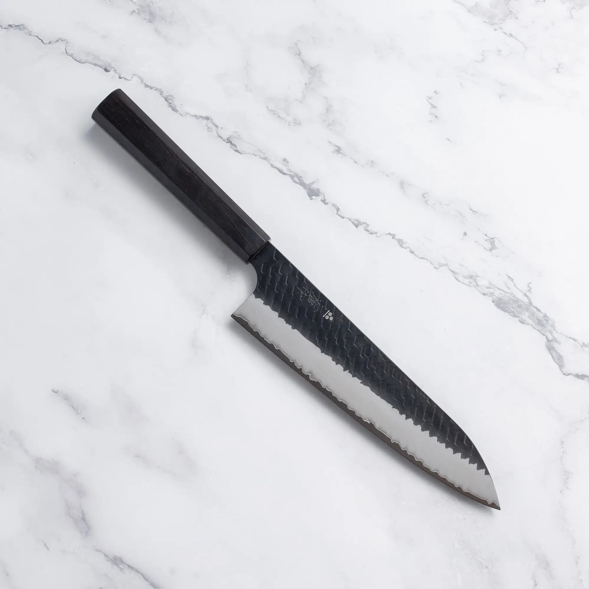 NIGARA Hamono - SG2 - Kurouchi Tsuchime - GYUTO / Szakácskés - 210 mm