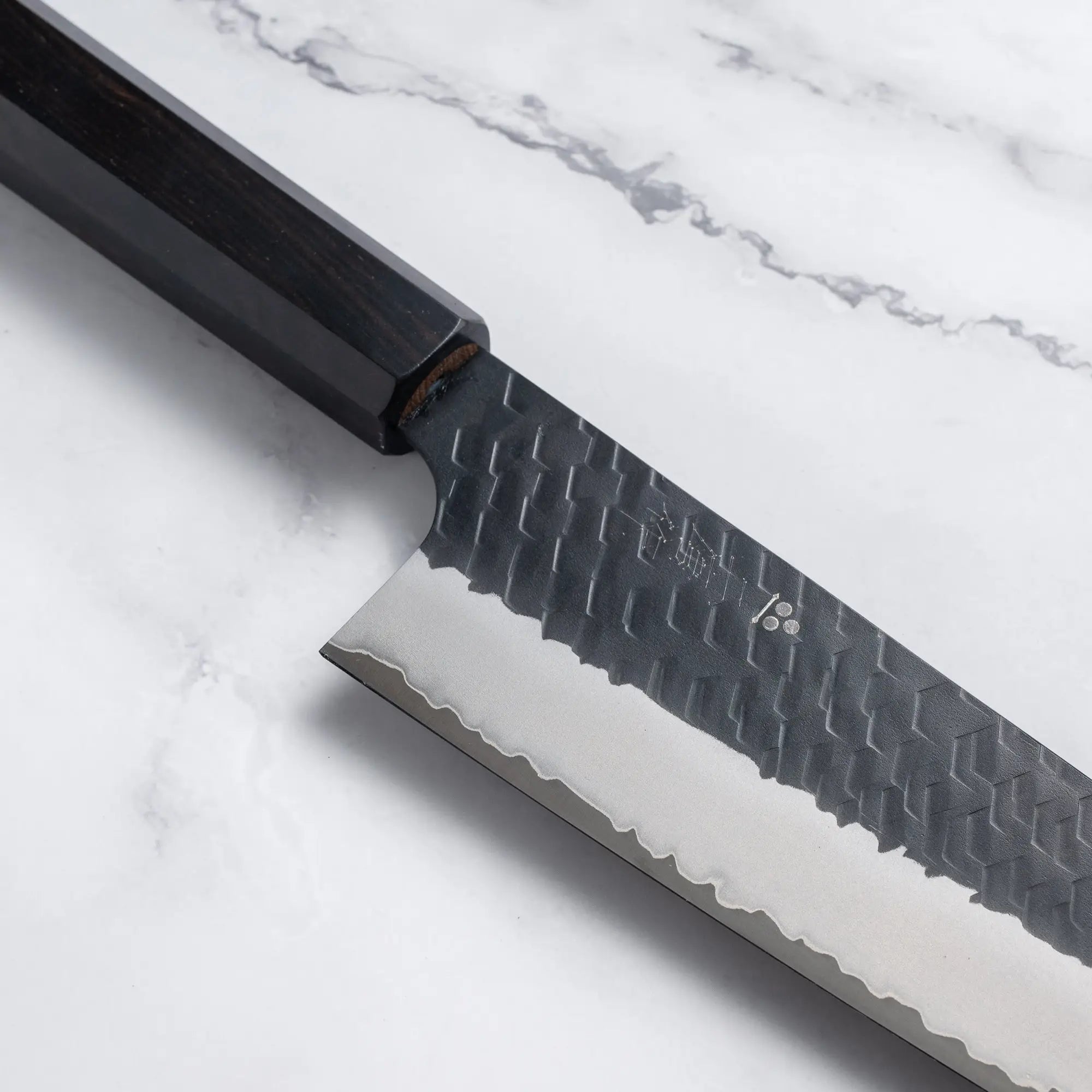 NIGARA Hamono - SG2 - Kurouchi Tsuchime - GYUTO / Szakácskés - 210 mm