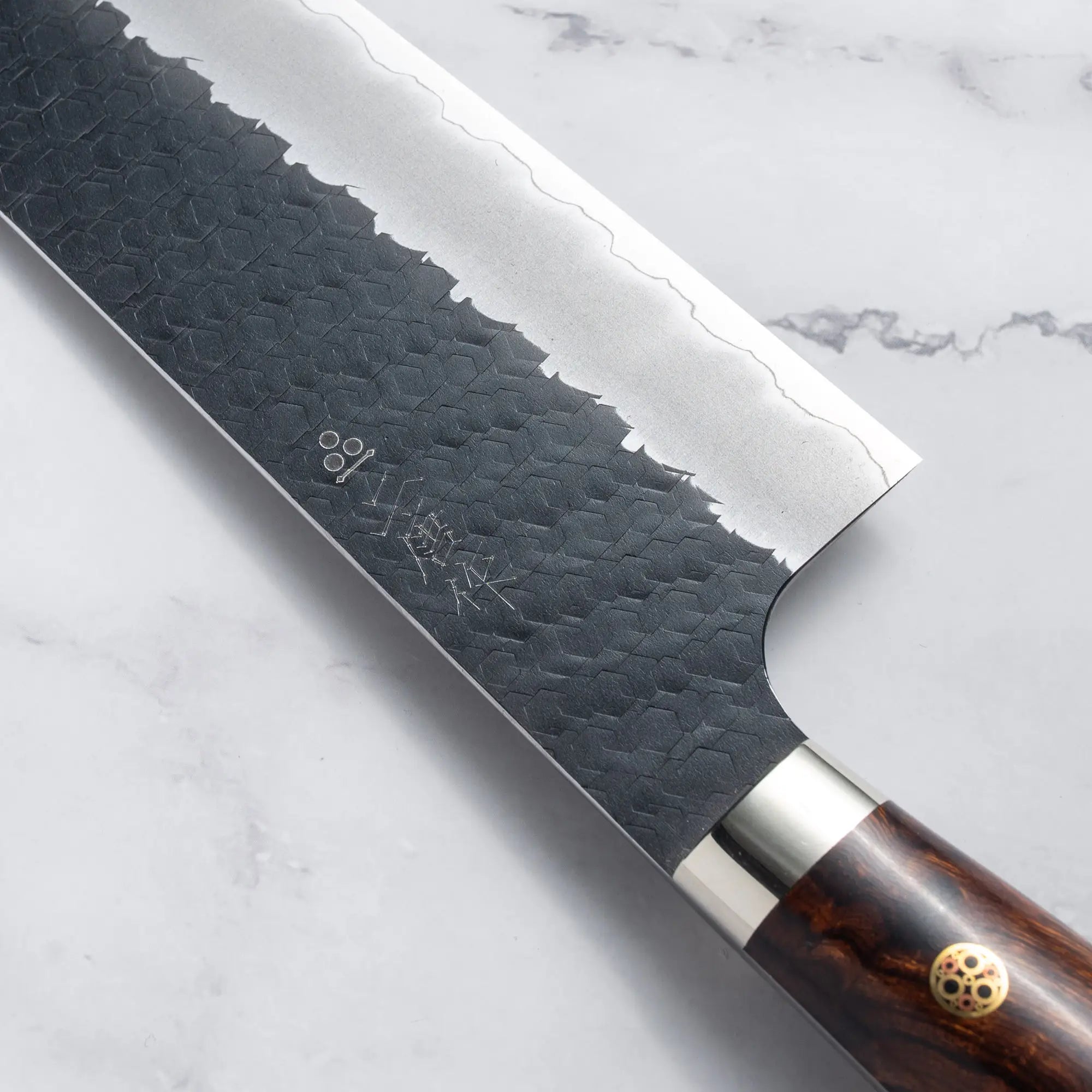 NIGARA - SG2 - Kurouchi Tsuchime - NAKIRI - 180 mm