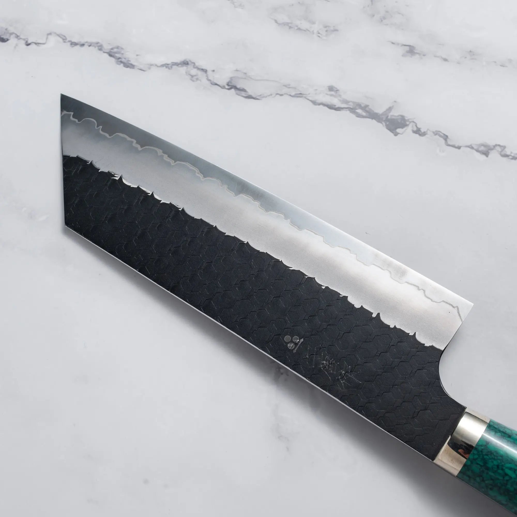 NIGARA - SG2 - Kurouchi Tsuchime - NAKIRI - 180 mm