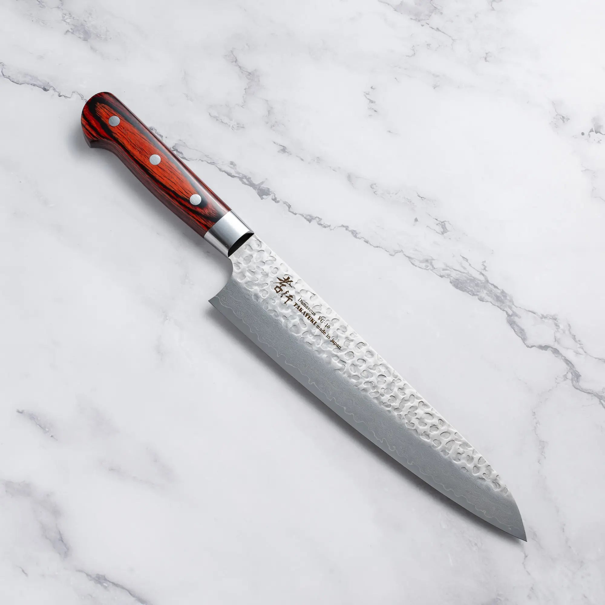 Takayuki - VG10 - Kalapált damaszkusz - GYUTO - 180/210/240mm