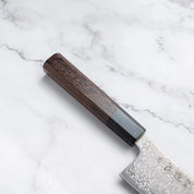 HATSUKOKORO - Hikari Damascus Kurozume - SLD - BUNKA - 170mm
