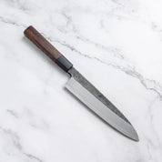 HATSUKOKORO - Sirasagi - Blue #2 - Kurouchi - EGYÉLŰ GYUTO - 210 mm