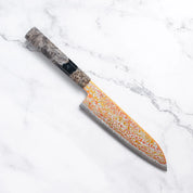 HATSUKOKORO - Kajaku - V-Toku2 - Rainbow Damaszkusz - SANTOKU - 180 mm