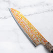 HATSUKOKORO - Kujaku - V-Toku2 - Rainbow Damaszkusz - SANTOKU - 180 mm
