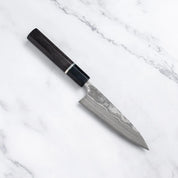 Takeshi Saji - VG10 - Damascus Black Finish - PETTY - 130 mm