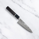 Takeshi Saji - VG10 - Damascus Black Finish - PETTY - 130 mm