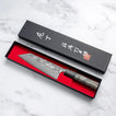 Takeshi Saji - VG10 - Damascus Black Finish - BUNKA - 170 mm