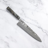 Takeshi Saji - VG10 - Damascus Black Finish - GYUTO - 240 mm