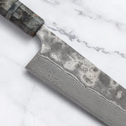 Takeshi Saji - VG10 - Damascus Black Finish - GYUTO - 240 mm