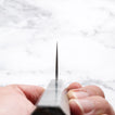 Takeshi Saji - VG10 - Damascus Black Finish - BUNKA - 170 mm