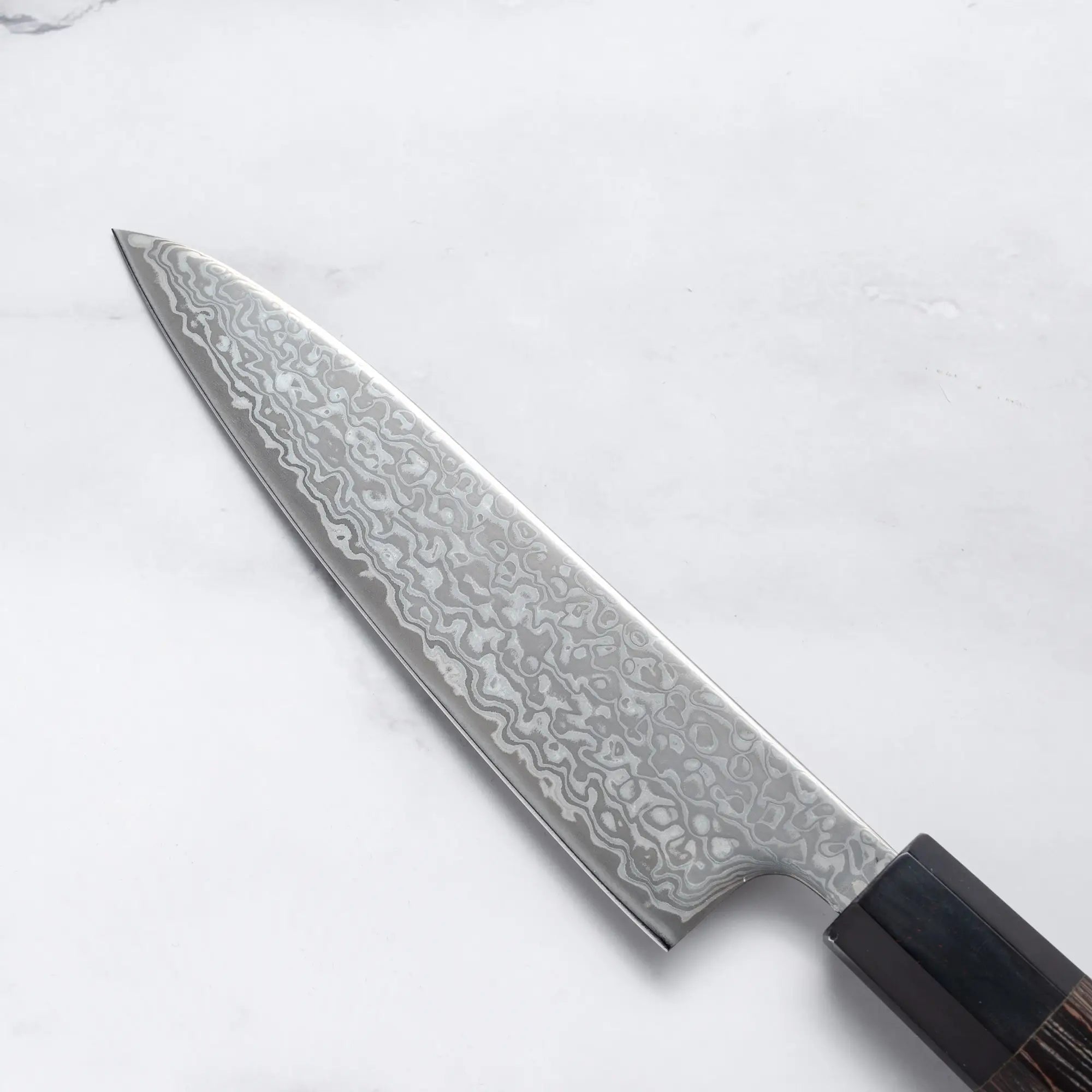 HATSUKOKORO - Hikari Damascus Kurozume - SLD - PETTY - 130 mm