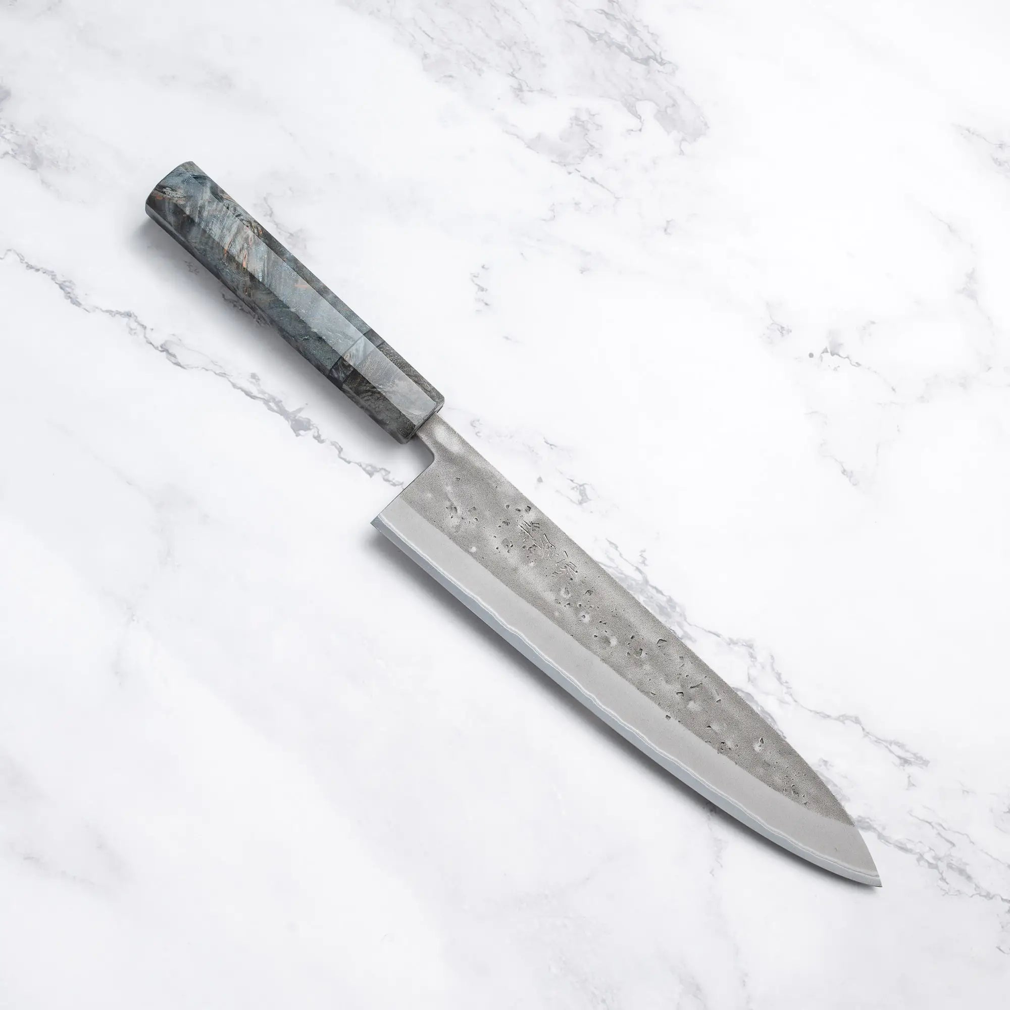 Tadafusa - Nashiji sorozat - Blue #2 - GYUTO - 210/240mm