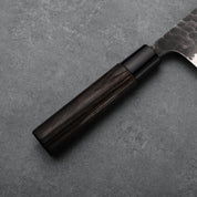 SANTOKU - V2 - Nashiji Tsuchime sorozat - 65HRC - Gesztenye- 165 mm