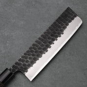 NAKIRI - V2 - Nashiji Tsuchime sorozat - 65HRC - Gesztenye - 165 mm