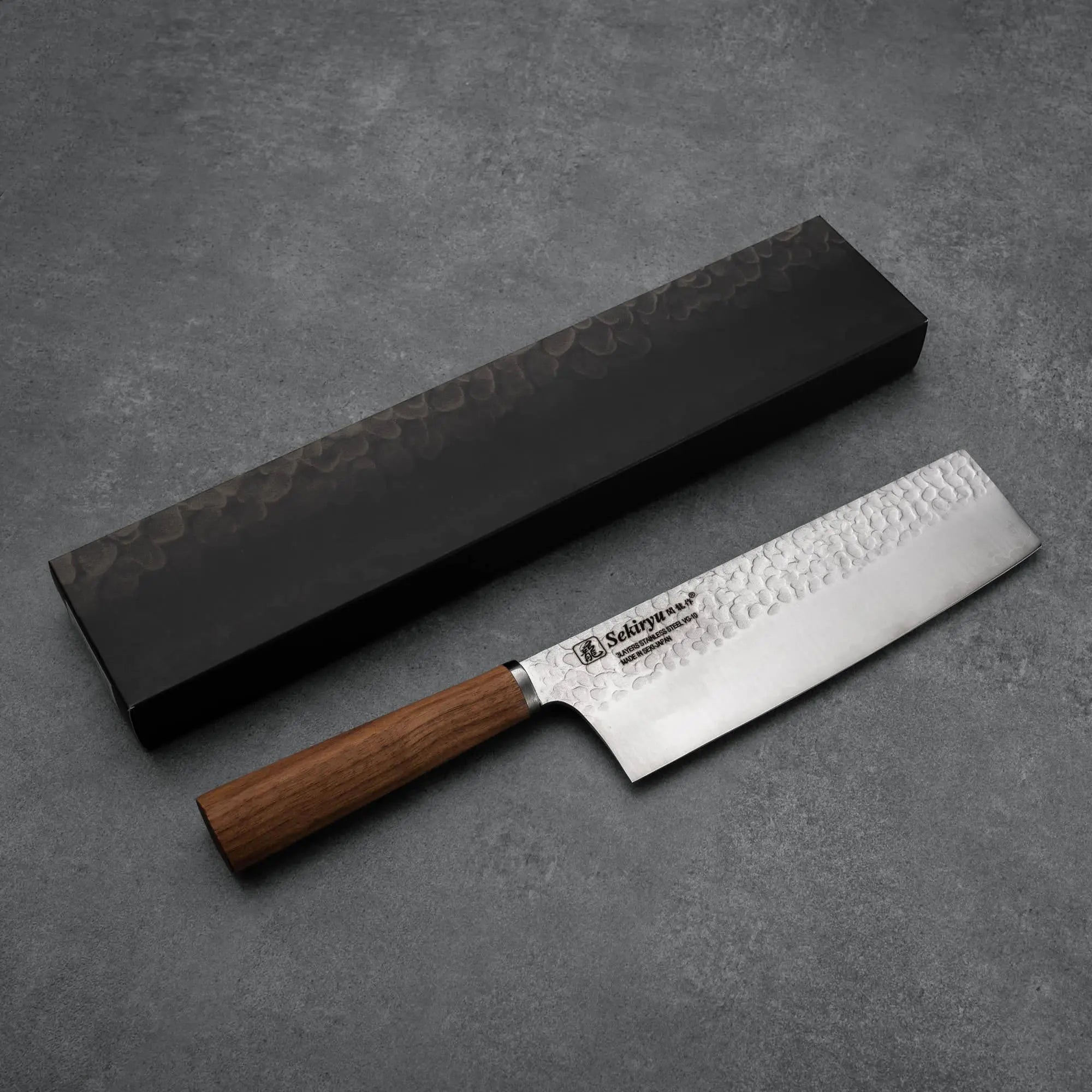 NAKIRI - VG-10 - 3 réteg - Dió - 180 mm