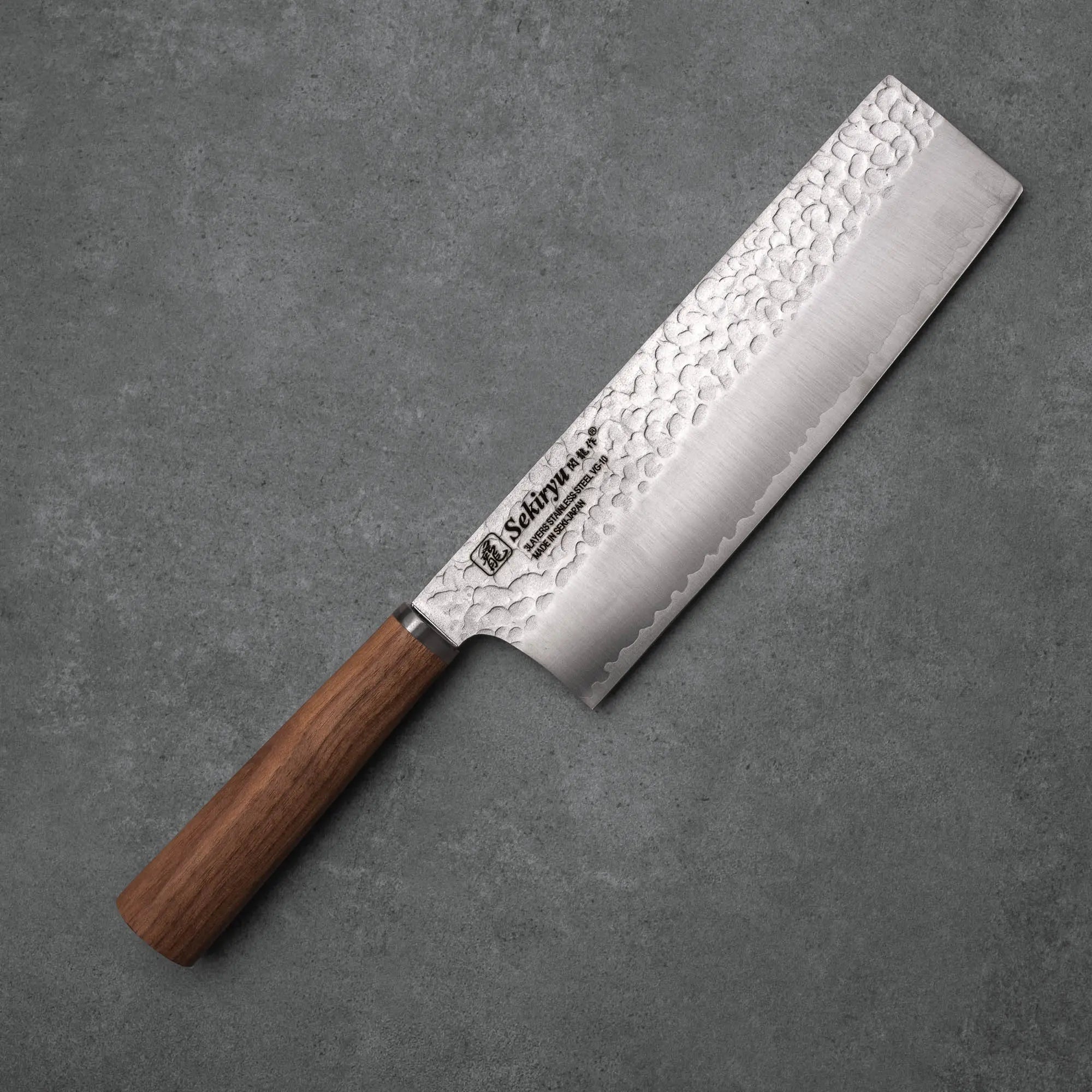 NAKIRI - VG-10 - 3 réteg - Dió - 180 mm