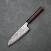 SANTOKU - VG-10 - Damaszk - Rózsafa - 170 mm